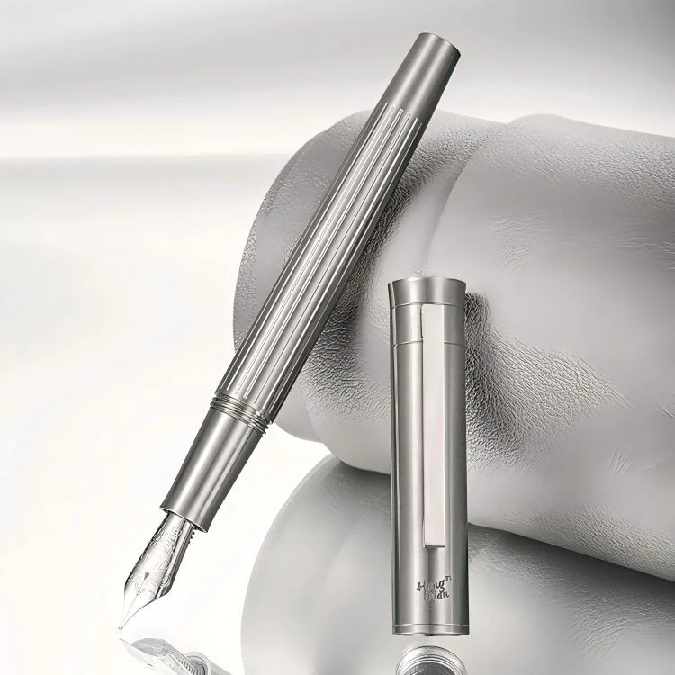 Alloy Metal Lightweight Titanium Fountain Pen Hongdian T1 suppliers Alloy Metal Lightweight Titanium Fountain Pen Hongdian T1 suppliers