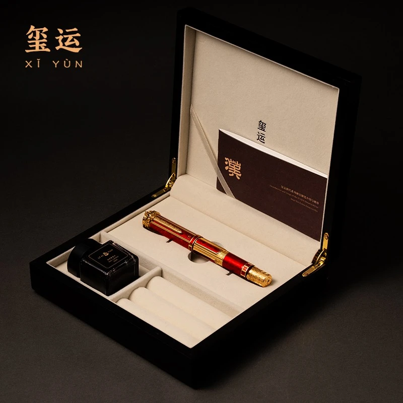 Dynasty Series Piston Precision Fountain Pen HongdianD6 high quality Dynasty Series Piston Precision Fountain Pen HongdianD6 high quality