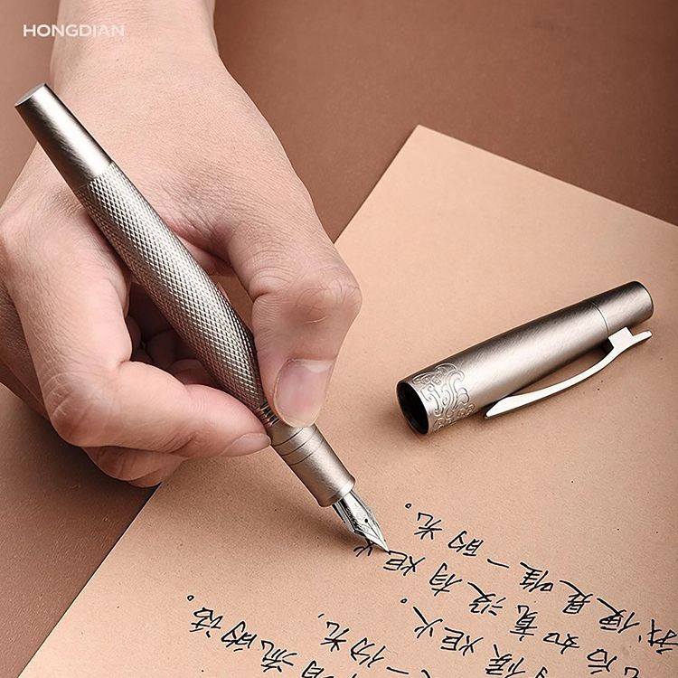 Engravable Art Solid Copper Fountain Pen Hongdian6013s factory Engravable Art Solid Copper Fountain Pen Hongdian6013s factory