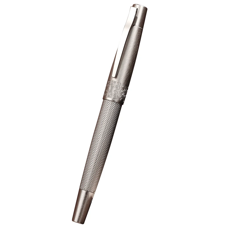 Engravable Art Solid Copper Fountain Pen Hongdian6013s