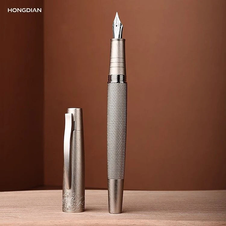 Engravable Art Solid Copper Fountain Pen Hongdian6013s best Engravable Art Solid Copper Fountain Pen Hongdian6013s best