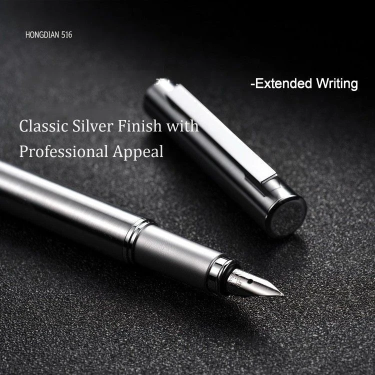 Full Stainless Steel Ink Pens-HONGDIAN 516 high quality