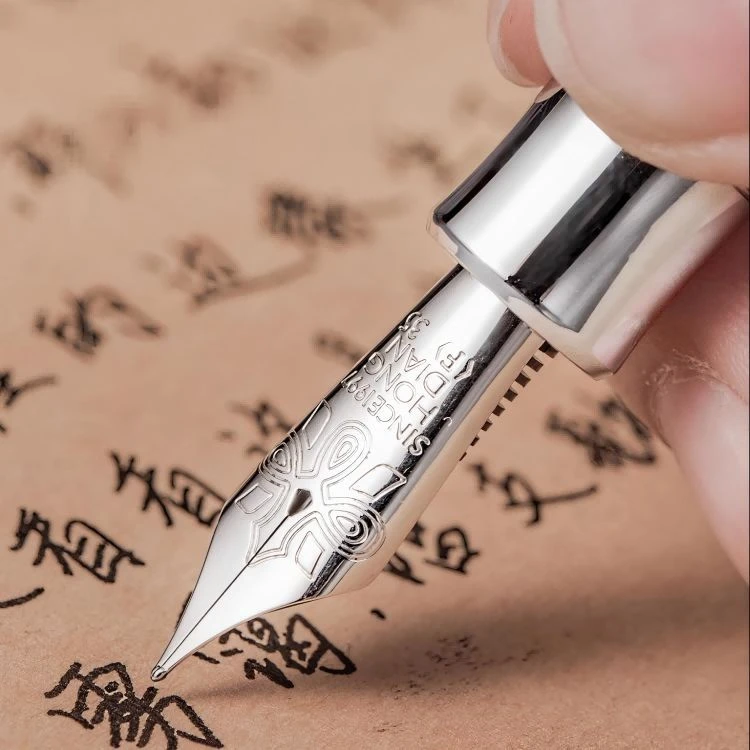Hollow Carving Design Fashion Fountain Pen Hongdian A6 suppliers