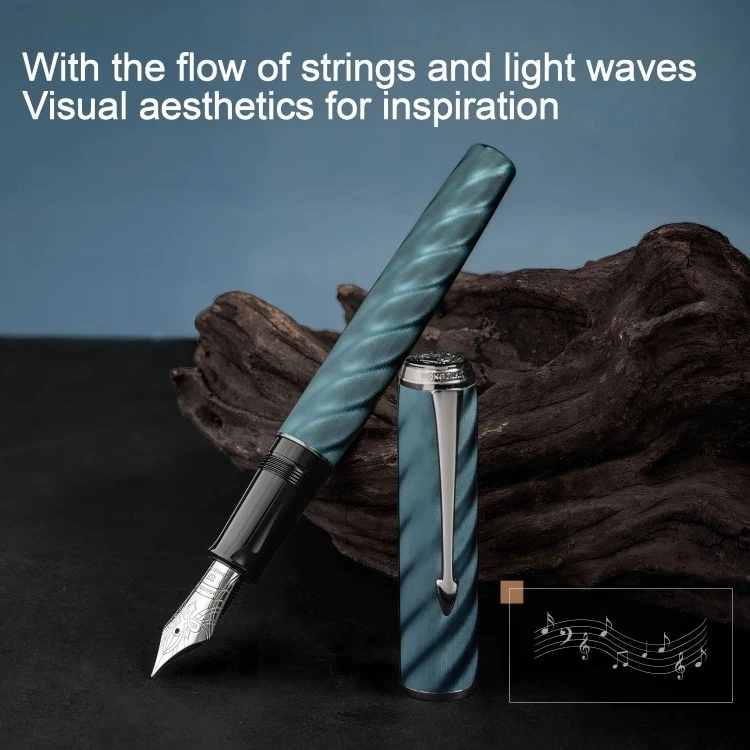 Metal Aluminum Office Business Fountain Pen Hongdian A9 factory Metal Aluminum Office Business Fountain Pen Hongdian A9 factory