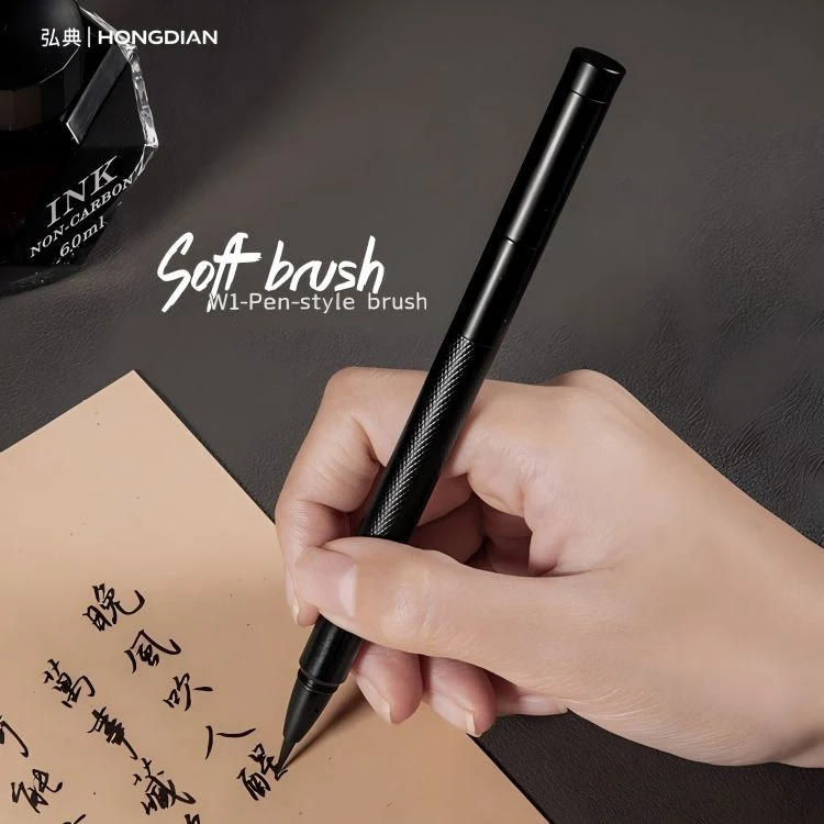 Metal Calligraphy Fountain Pen Hongdian W1 suppliers