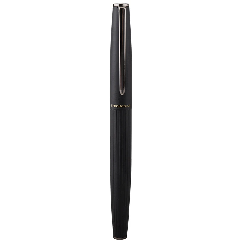 Silver-golden Aluminum Luxury Gift Fountain Pen Hongdian A3