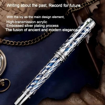 Hollow Carving Design Fashion Fountain Pen Hongdian A6